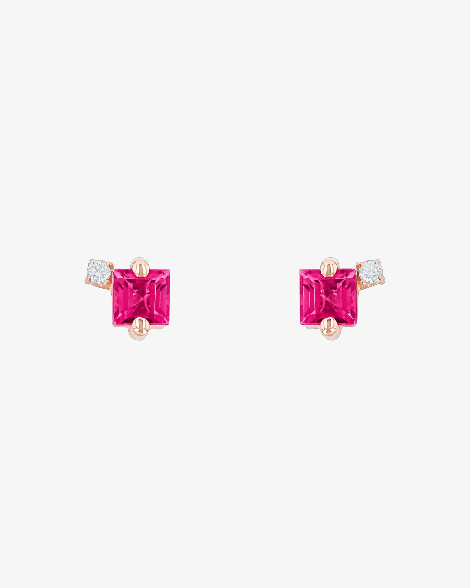 Amalfi Princess Burst Pink Topaz Studs