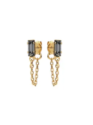 Baguette Continuous Earrings