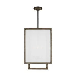 Brockway 16 in. 4 lights Pendant Light Iron finish