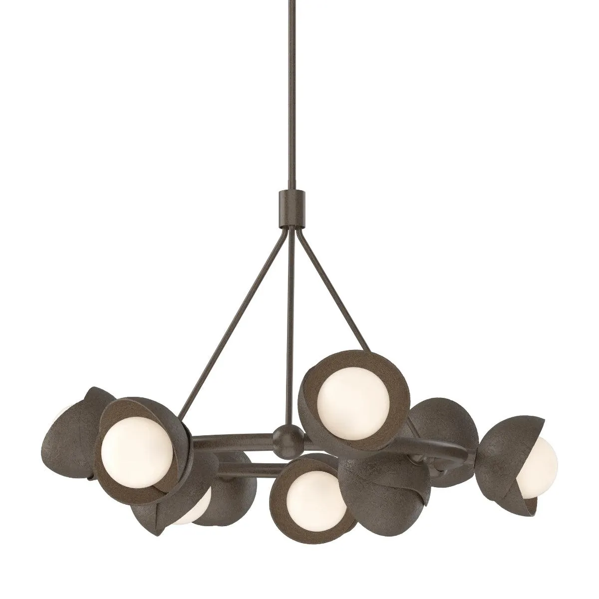 Brooklyn 32 in. 9 lights Pendant Light Bronze Finish