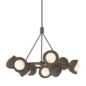 Brooklyn 32 in. 9 lights Pendant Light Bronze Finish