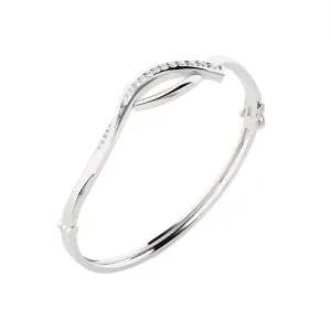 Carol Ribbon Bangle Bracelet