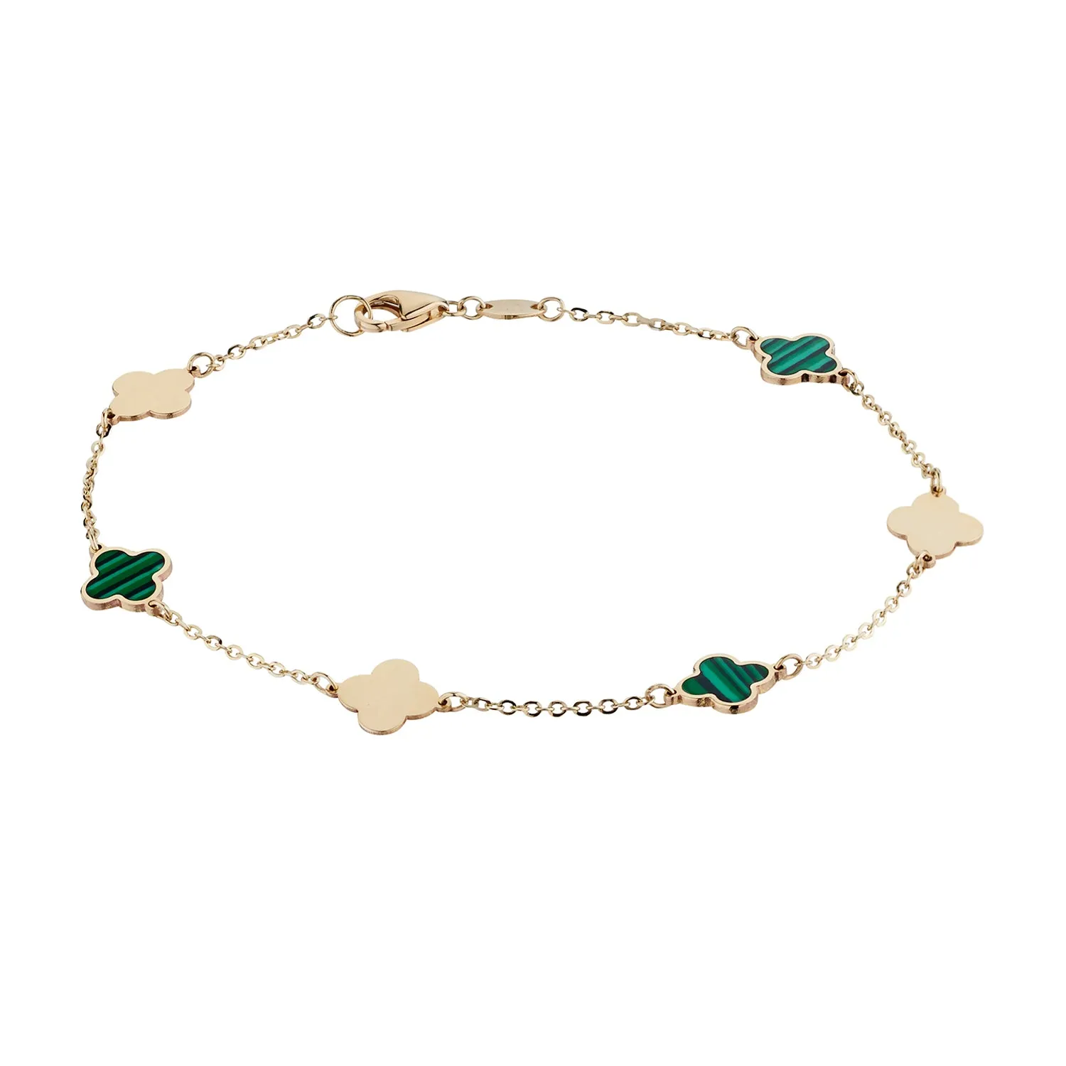 CLOVER CHAIN BRACELET