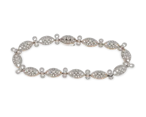 Edwardian Diamond Bracelet, 1.55 Carats