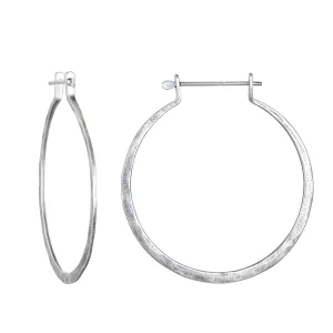 Effortless Simplicity Silver Earrings