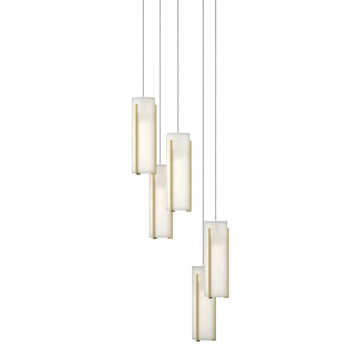 Exos 14 in. 5 lights Pendant Light with Long Height