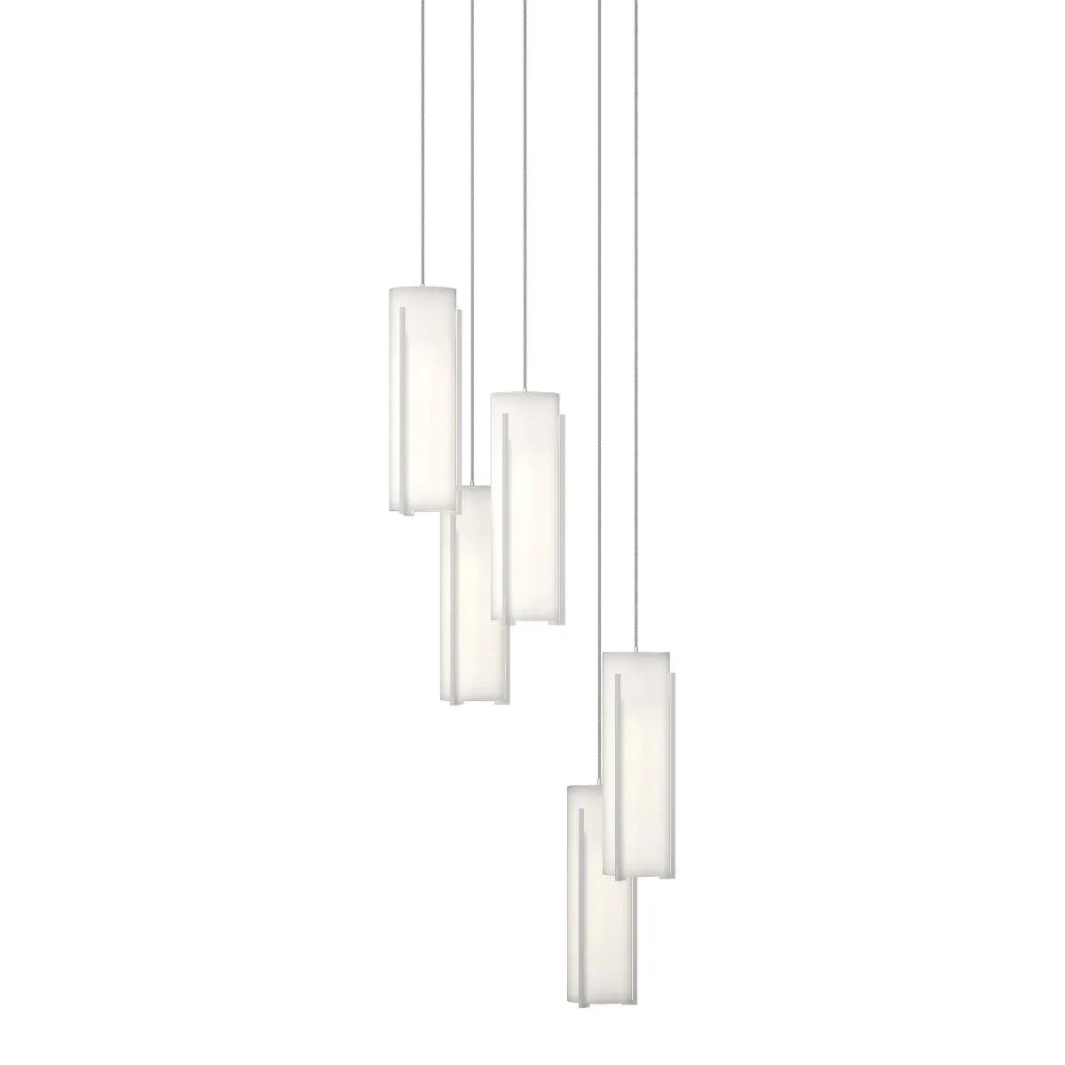 Exos 14 in. 5 lights Pendant Light with Long Height