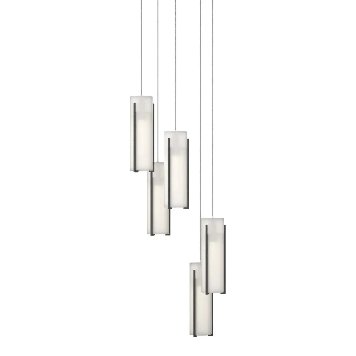 Exos 14 in. 5 lights Pendant Light with Long Height