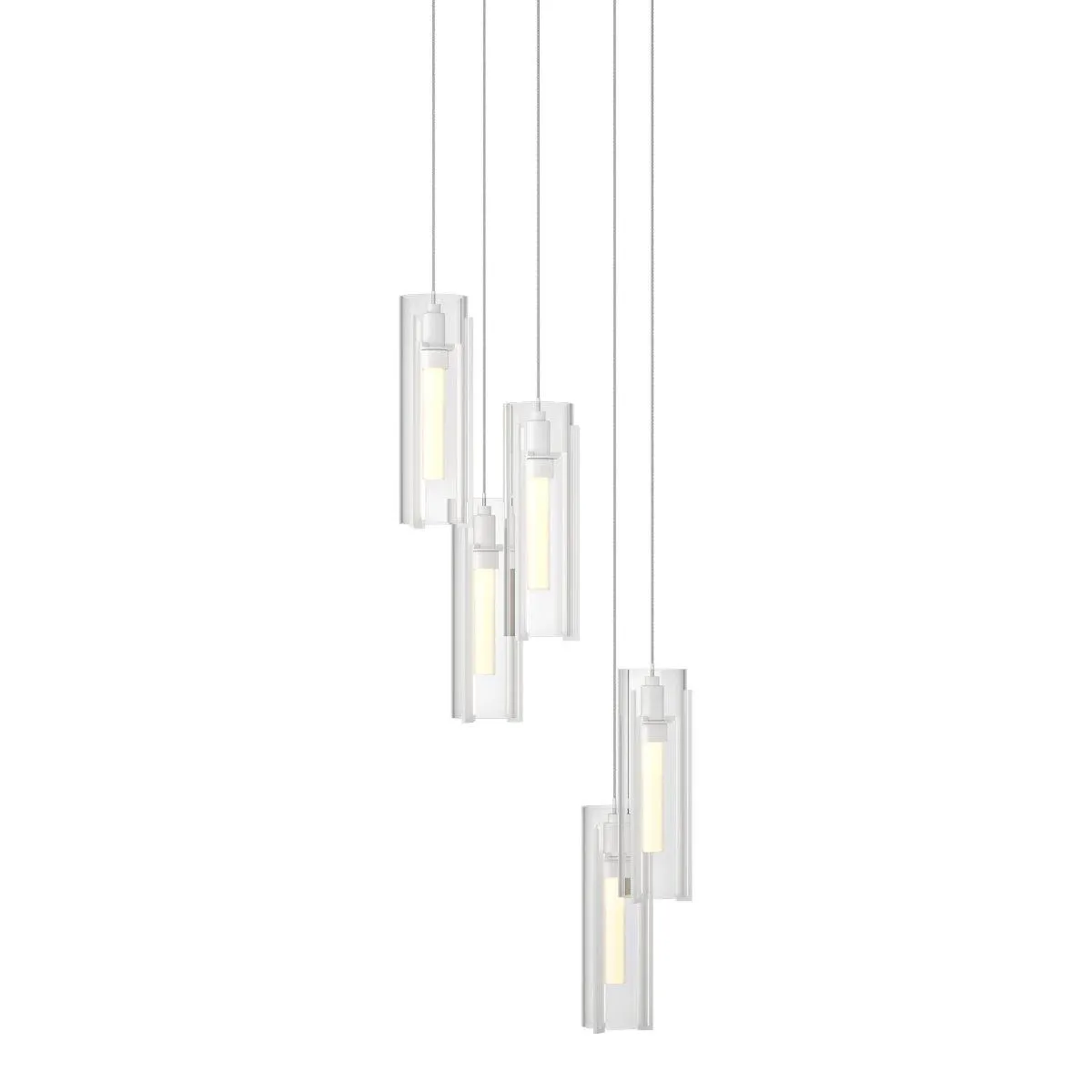 Exos 14 in. 5 lights Pendant Light with Long Height