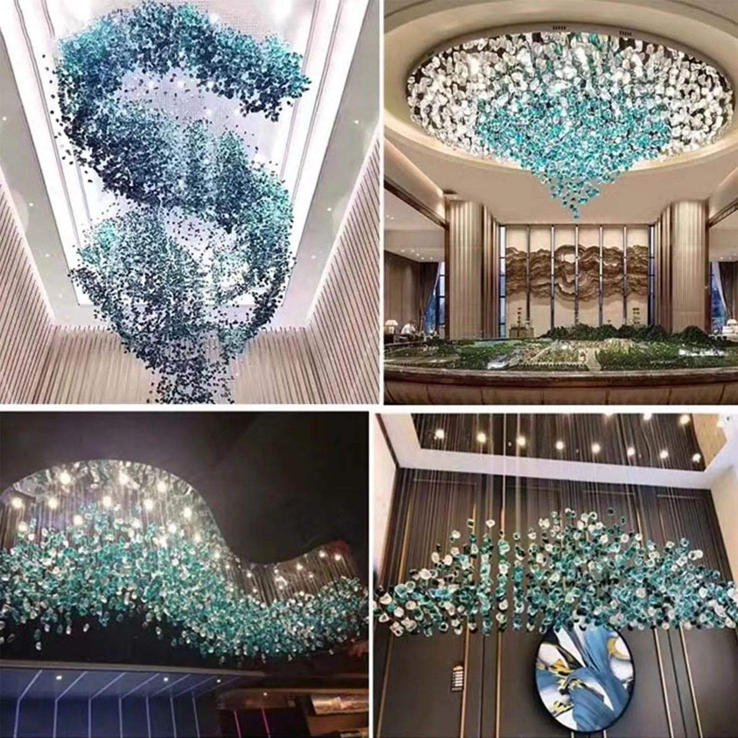 Falling Star Chandelier