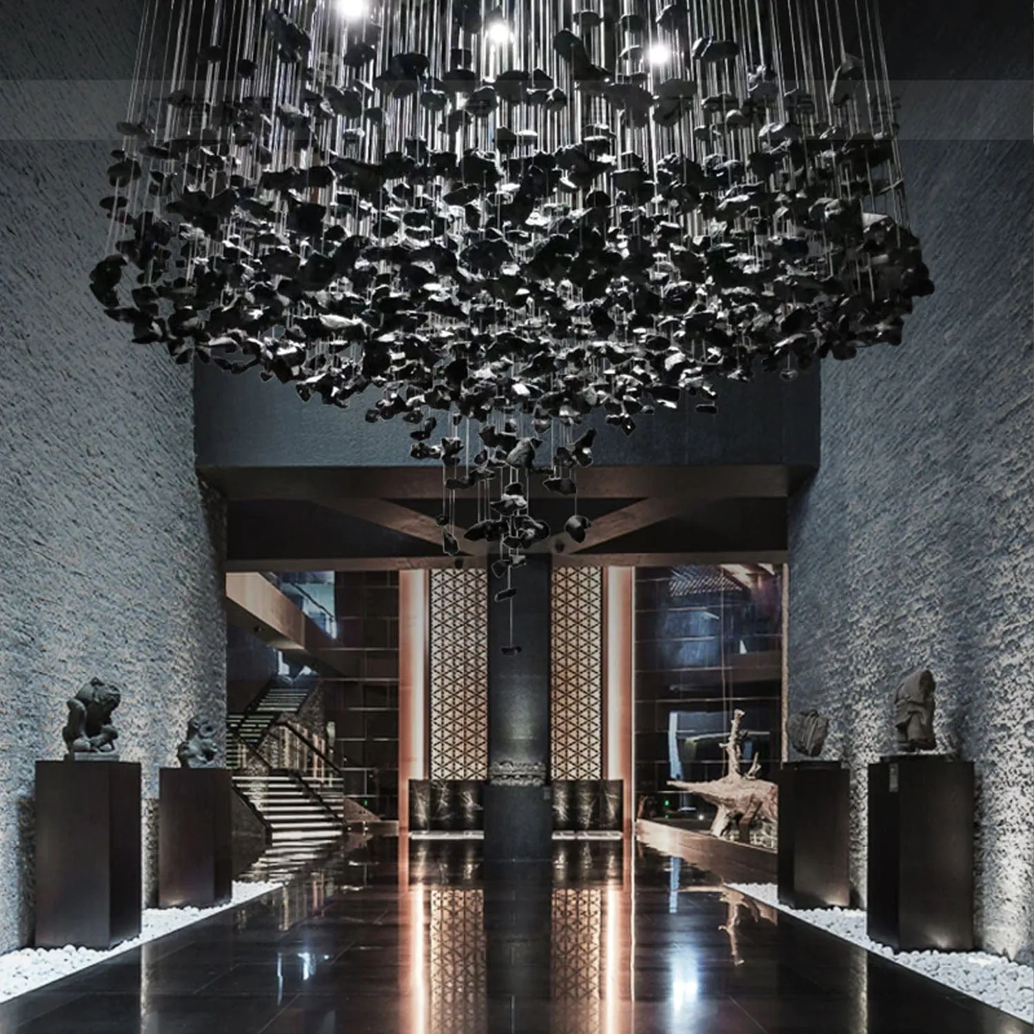 Falling Star Chandelier