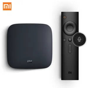 Global Xiaomi Mi TV Box 3 Android 6.0 Smart 4K Cortex-A53 WiFi Bluetooth 8GB H.265 Set-top Sling Youtube Netflix 4K DTS Dolby