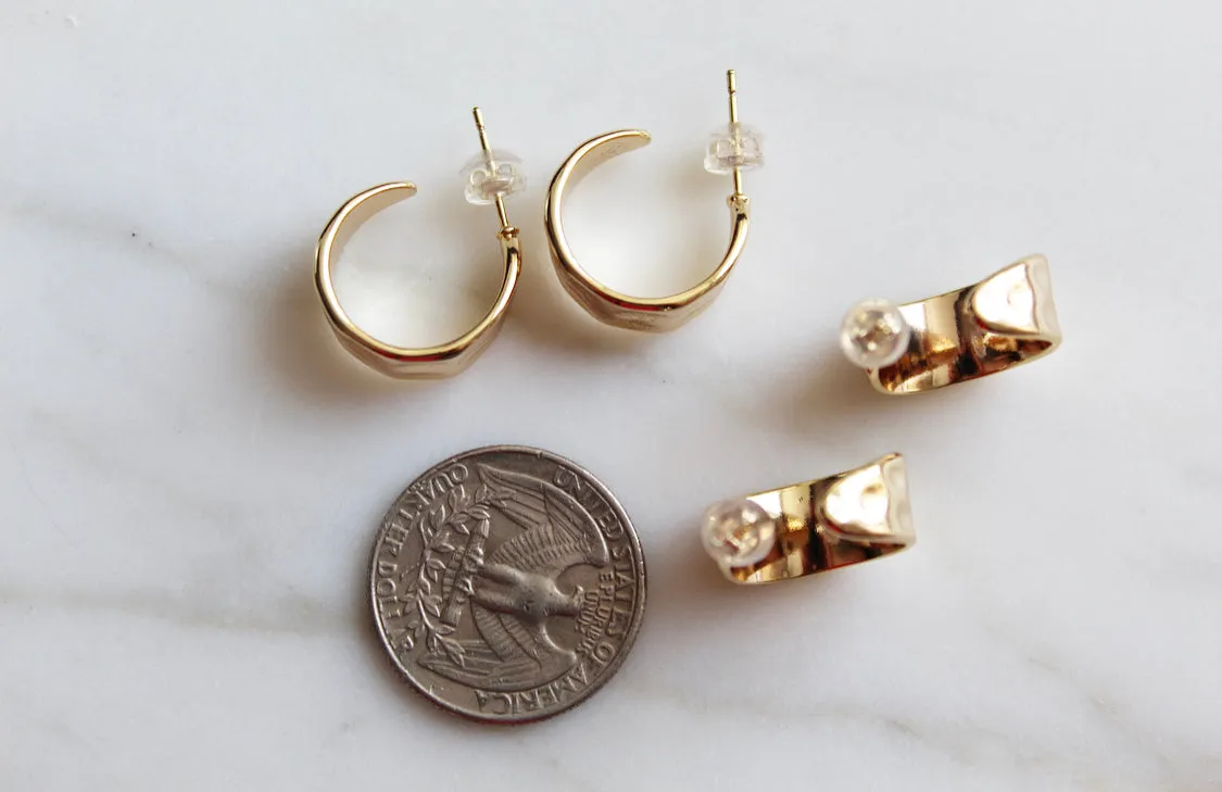 Hammered Hoops