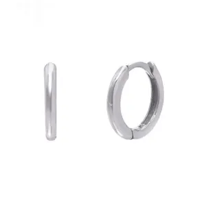 Huggie Hoop Silver