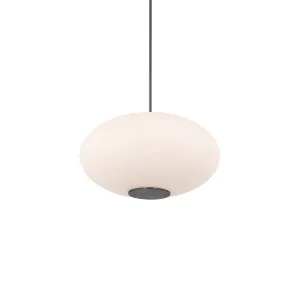 Illusion 22 in. LED Pendant Light 3000K Black finish