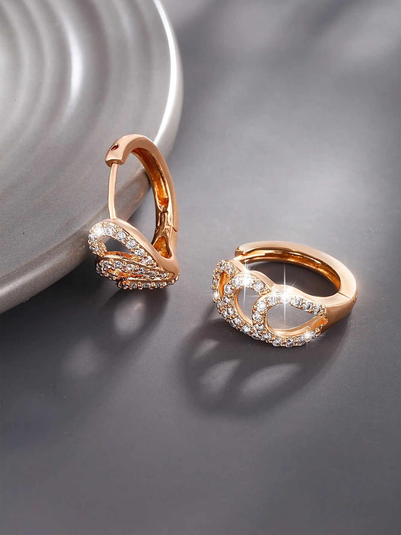 Jewelry earrings, high-end earrings, fashionable and elegant earrings for women