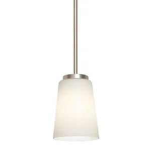 Joanna 5 in. Pendant Light Satin Nickel Finish