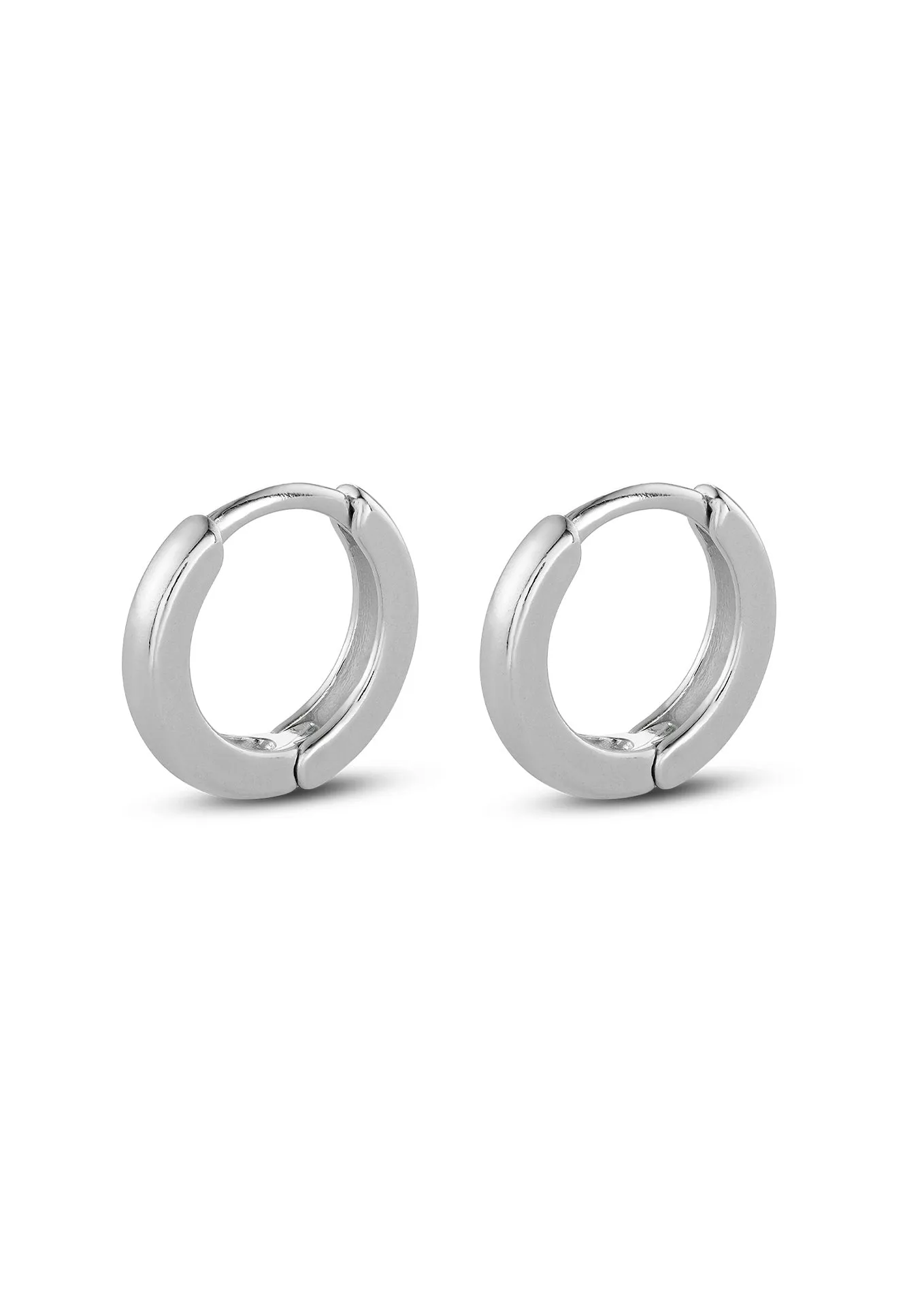 Midi Hoops Silver