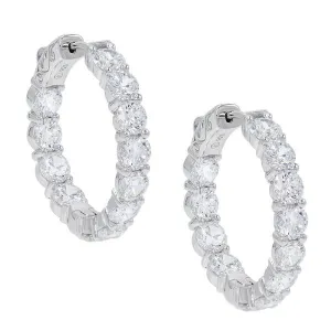 Mini Crystal Hoops