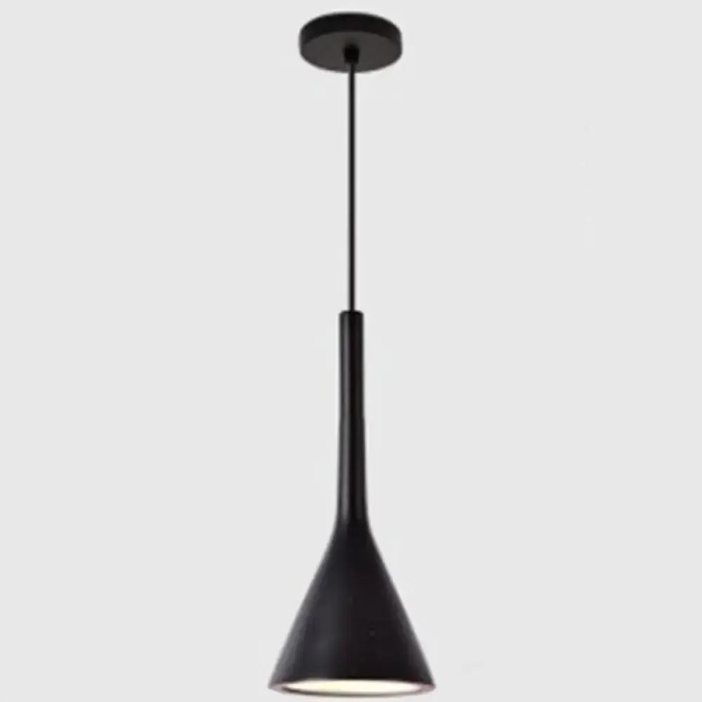 Nordic Modern Resin Tapered Hanging Light - Stylish 1-Light Restaurant Pendant Lamp