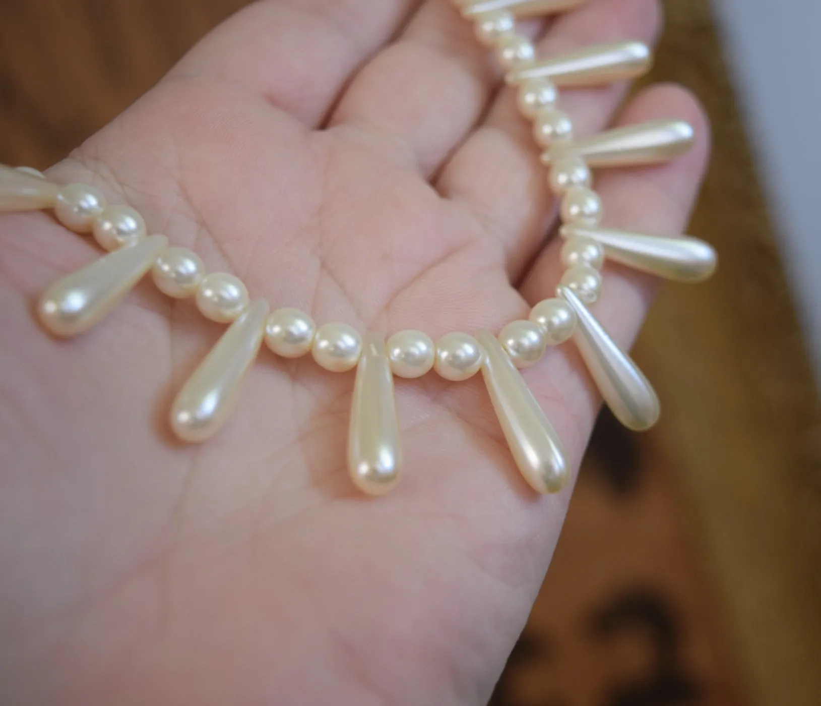 Pearl Fringe Necklace