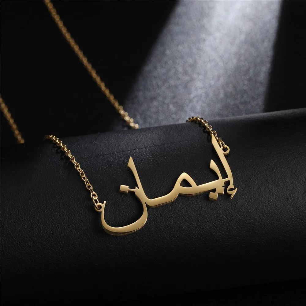 Personalized Name Necklace with a stethoscope For Women Men Gold Silver Chain Lovers