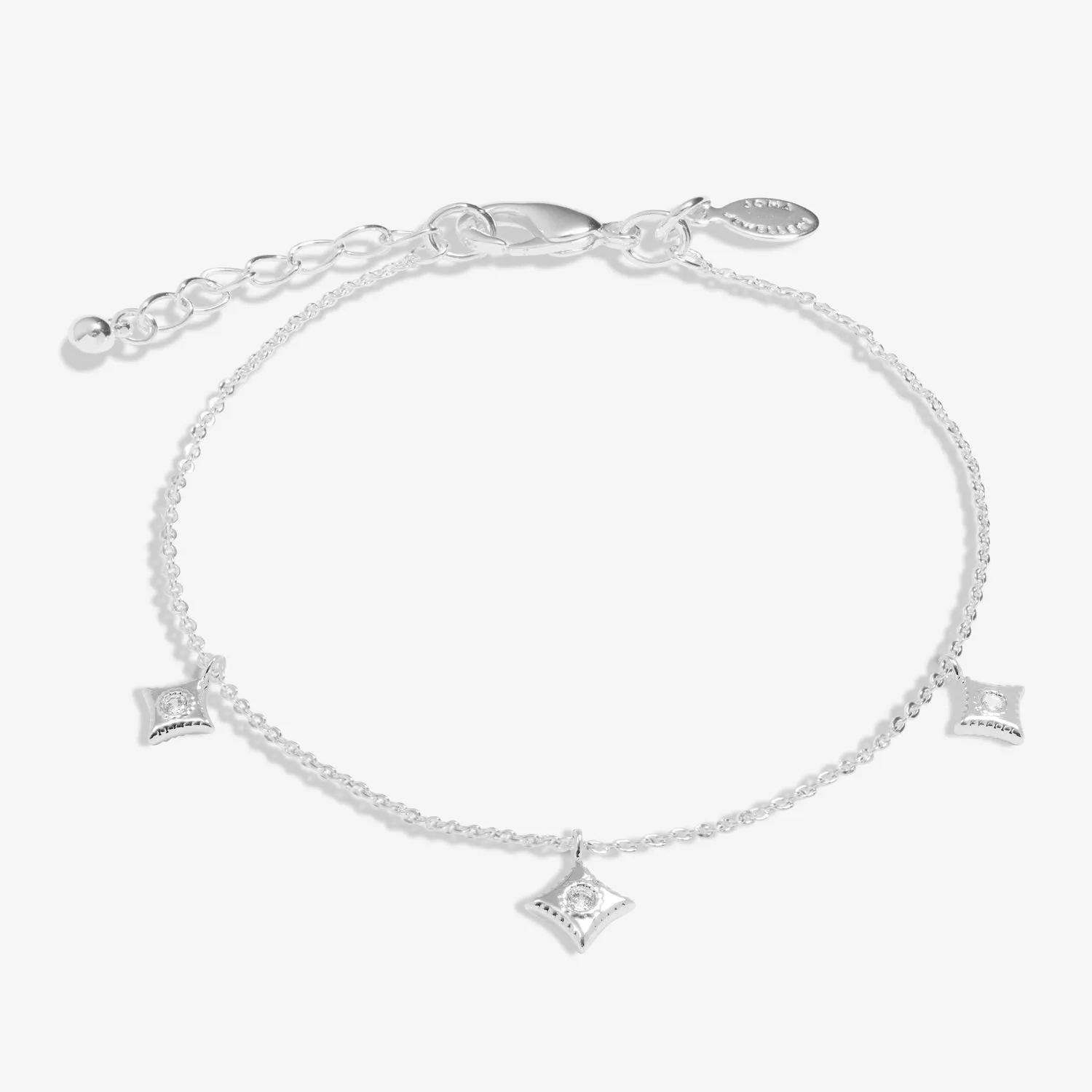 Style Stories Scatter Charm Silver Plated Bracelet 7721