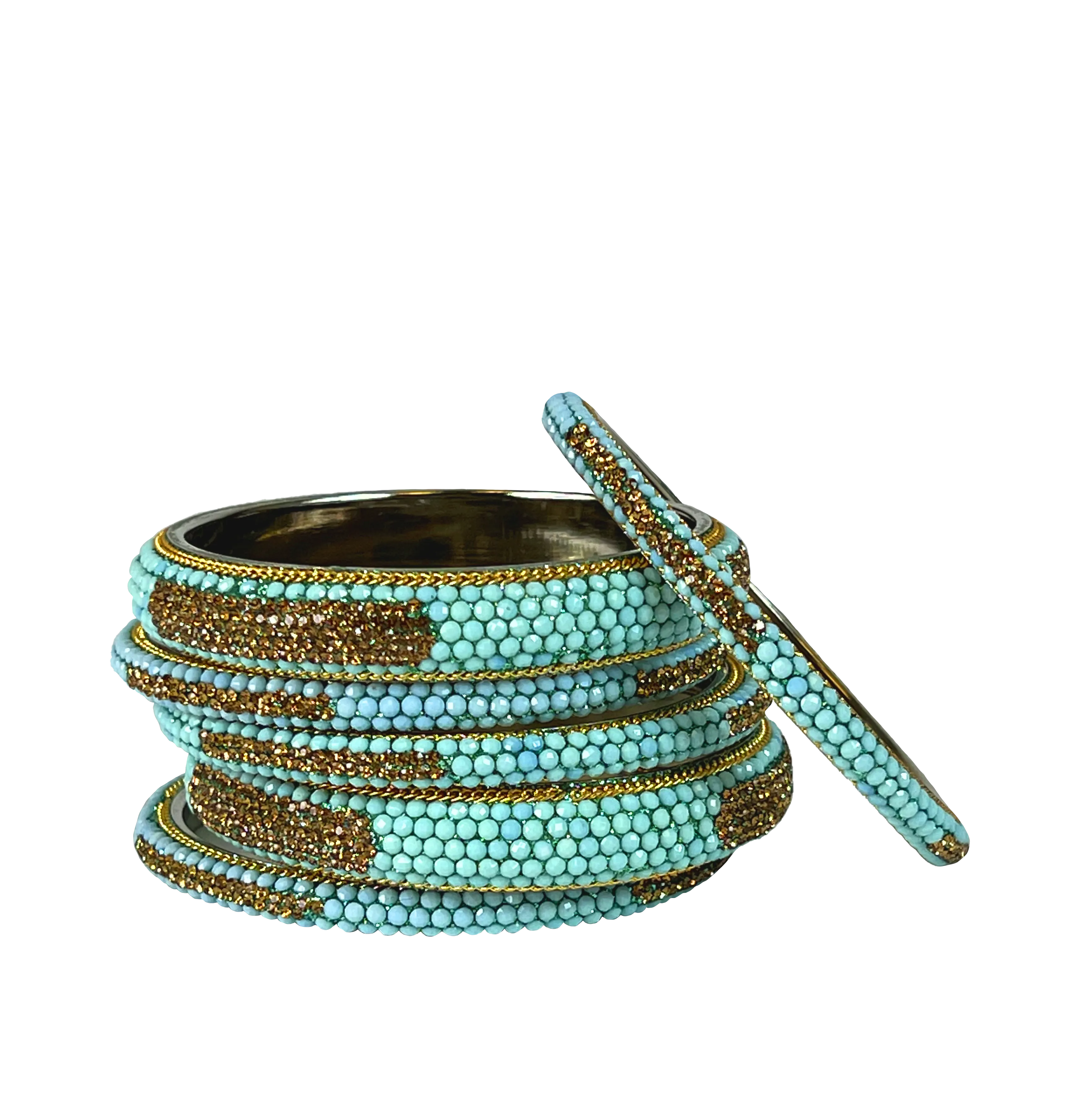 Sundar Bangles  Taj Turquoise